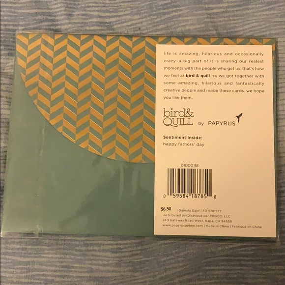 ⚡️5/$30⚡️Papyrus best dads ever, Father’s Day card - Picture 5 of 6